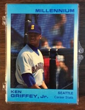 1991 Star Company KEN GRIFFEY JR Limited Edition MILLENNIUM Set #367/1000Printed