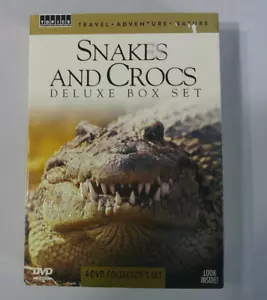 Snakes and Crocs (DVD Deluxe Box Set) 4-DVD Collector's Set Topics Entertainment - Foto 1 di 3