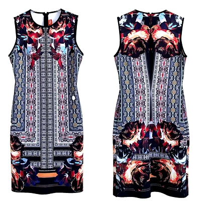 Clover каньон платье маленький ирландский коробка неопрена без рукавов обтяжку эластичной коктейль - Изображение 1 из 4