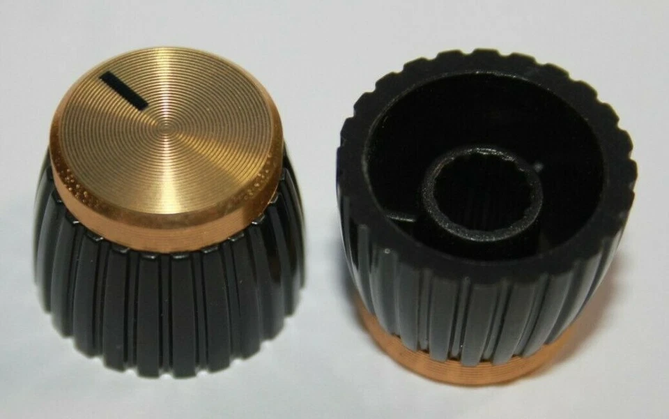 1 Original Marshall MPKGL ein Potiknopf Gold für Marshall Amp ohne Metalleinsatz