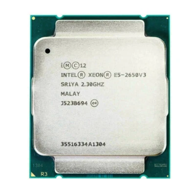 Intel Xeon E5-2650 V3 2.3GHz 10-Core SR1YA 25MB 105W LGA 2011-3 CPU Processor - Image 1 of 4