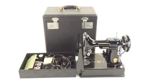 Antigua Máquina de coser SINGER 221K AÑO 1950 Sewing Machine Nahmaschine - Imagen 1 de 20