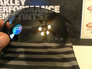 Oakley Radarlock Path Black Iridium polarisierte Gläser mit Tasche SKU 43-533 LESEN NOS - Bild 1 von 9
