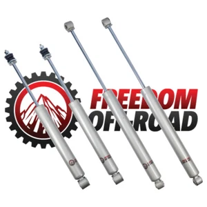 Extended Nitro Shocks for 2-4” Lift Fit 05-16 Ford F250/F350 4WD Freedom Offroad - Picture 1 of 1
