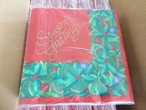 Christmas Wholesale CASE LOT Of LARGE DINNER NAPKINS 36 X 10 360 total 3 Ply - Picture 1 of 2