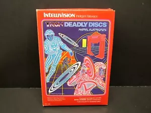 Tron Deadly Disc, Intellivision, Mattel 1981, CIB, nie benutzt - Bild 1 von 7