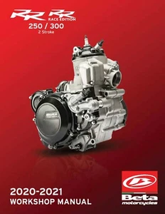 Beta Engine Service Workshop Manual 2020 RR, RR Race Edition 2-Stroke RR 300 - Picture 1 of 12