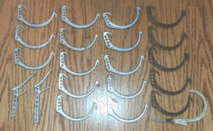 ANTIQUE GUTTER BRACKET RAIN TROUGH HARDWARE HANGER CAST IRON - Picture 1 of 12