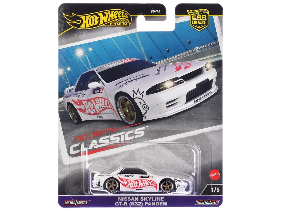 Hot Wheels Car Culture Modern Classics HRV68 NISSAN SKYLINE GT-R (R32) 1 64