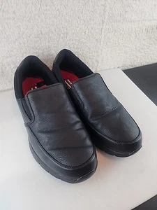 Zapatos de trabajo Skechers 77157W de espuma viscoelástica antideslizantes negros EE. UU. 12W - Imagen 1 de 8