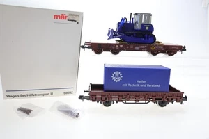Spur 1 Märklin 58652 Wagen-Set II Planierraupe THW Güterwagen OVP/N60 - Bild 1 von 4