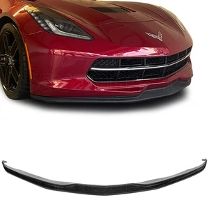 [SASA] Fit for 2014-2019 Chevy Corvette C7 Z06 STG 1 PU Front Bumper Lip Spoiler - Picture 1 of 6