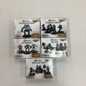 WARZONE RESSURECTION mutant chronicles lot of 5 miniatures NIB ng715 - Picture 1 of 7