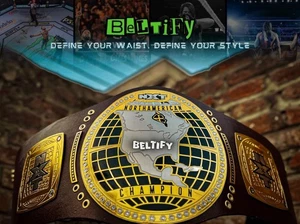 NXT North American Championship Replica Title Belt Adult Size - Picture 1 of 8