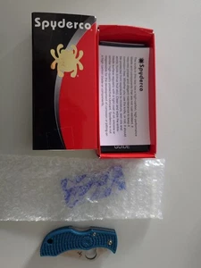 Spyderco MFPK390 Manbug, Blue FRN, K390 - Bild 1 von 5