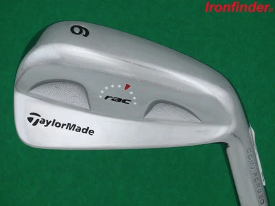 TaylorMade rac COIN FORGED MB Single 6 Iron Steel FCM 5.5 Shaft Mens Right Hand - Image 1 of 4