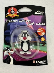 EMTEC Looney Tunes Silvester Cat 4GB Flash Drive USB 2.0 - Picture 1 of 2