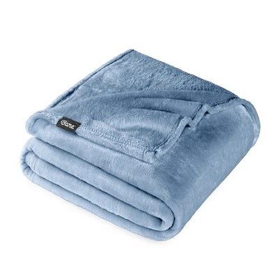 Cobertor de lã Bare Home Microplush - Leve e ultra macio - Imagem 1 de 4