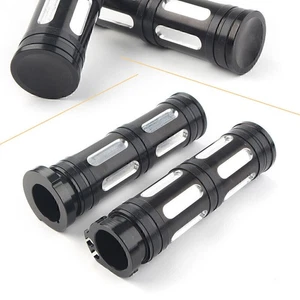 CNC Aluminum 1" Handlebar Handle for Harley Sportster Dyna Softail Road King - Picture 1 of 12