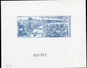 867285) Tschechoslowakei Sonderdruck Nr. 1680, zur Praga 88 ausgegeben - Bild 1 von 1