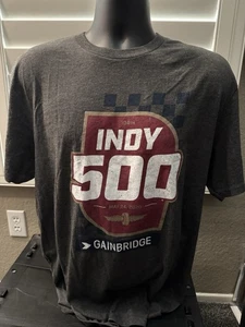 Indianapolis 500 T-Shirt 2020 Authentic Apparel Short Sleeve Men Extra Large New - Picture 1 of 3