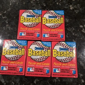 ( Lot of 5 ) 1988 Donruss Baseball Cards Factory Sealed wax pack *5 Packs* - Picture 1 of 11