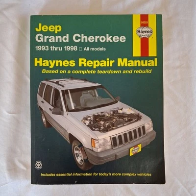 Manual de reparación Haynes (50025) Jeep Grand Cherokee 1993-2004 todos los modelos Foto 1 de 4