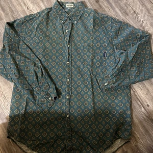 VTG Guess Georges Marciano button up Shirt Mens XL Long Sleeve 80s 90s Y2K - Picture 1 of 5