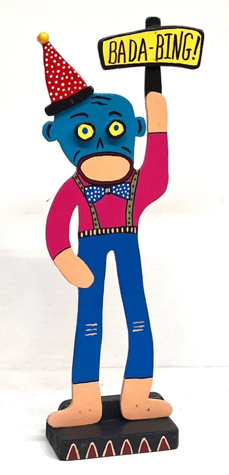 BADA-BING-- - WILLARD J (Jenning)  1943-2015 - Florida Folk Artist - 6602 - Image 1 of 1