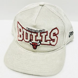 New Era Chicago Bulls Cord The Golfer Snapback Mütze Cap verstellbar grau NBA - Bild 1 von 5