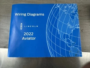 2022 Ford Lincoln Aviator  Factory Electrical Wiring Diagrams Manual - Picture 1 of 3