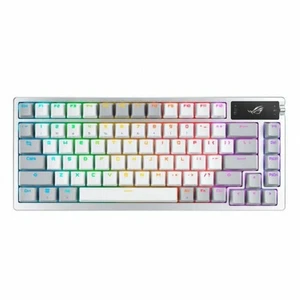 Teclado Asus ROG Azoth Blanco QWERTY - Imagen 1 de 4