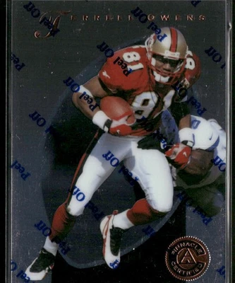 1997 Pinnacle Certified #27 Terrell Owens - Image 1 of 2