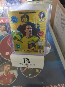 Panini Adrenalyn XL Euro 2016 Inventiveness Zlatan Ibrahimovic #383 - Picture 1 of 2