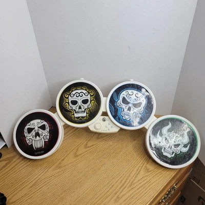 Nintendo Wii Harmonix Wired Rock Band Drum 19092 White No Legs Or Pedal ~ Tested - Image 1 of 4