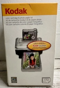 Kit de recarga de cartucho de color y papel fotográfico base impresora KODAK PH-170 EasyShare NUEVO - Imagen 1 de 9