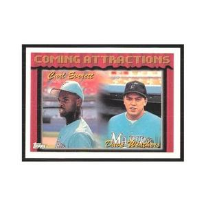 1994 Topps Carl Everett/Dave Weathers Florida Marlins #781 - Picture 1 of 3