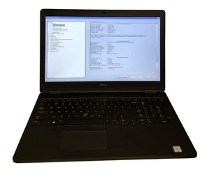 Dell Latitude 5590 computer portatile i5-7300U 8 GB di RAM senza HDD/OS avvio al BIOS - per parti di ricambio - Foto 1 di 9