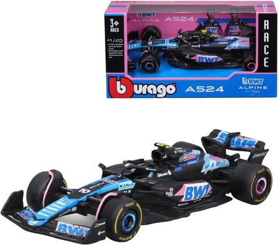 B Formula 1 Alpine A524 Versione Giapponese (2024): Modellino Auto in Scala 1:43 - Immagine 1 di 4