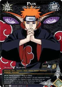 Pain (Deva Path) - N-1000 - Super Rara - 1° Edizione - Foil Path of Pain Danneggiato - Foto 1 di 1