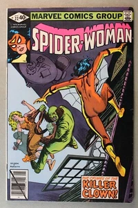 Spider-Woman #22 ~ 1/1980 ~ "The Crimes of the Killer Clown!"  About 6.5 - Picture 1 of 11