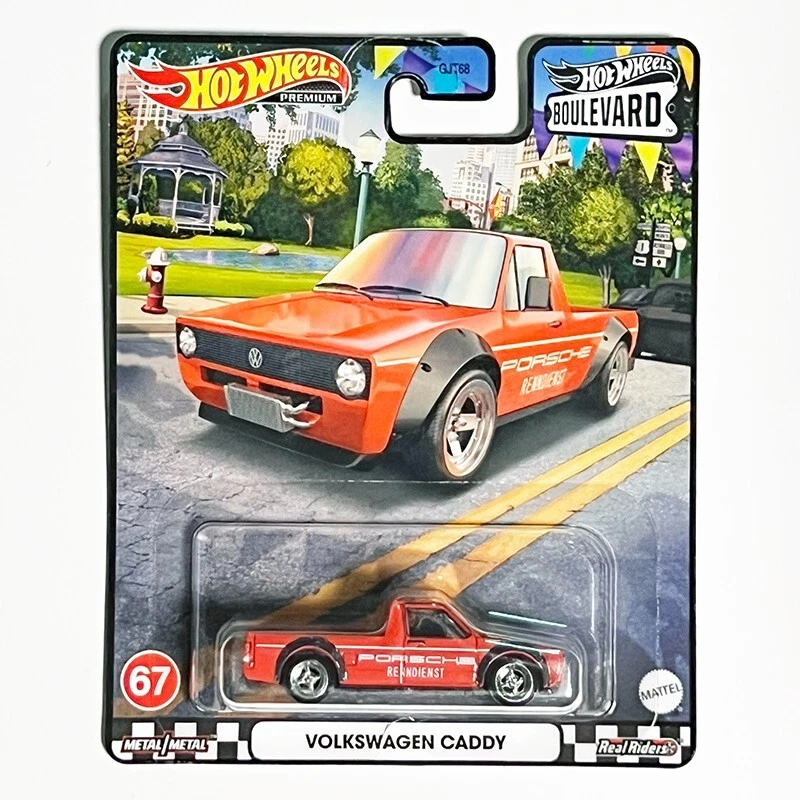 Mattel Hot Wheels Premium Boulevard #67 Volkswagen Caddy (Red) *New* GJT68 - Image 1 of 1