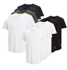 Jack & Jones Herren T-Shirt Basic 5er Pack  versch. Farben S-M-L-XL-XL  12183653