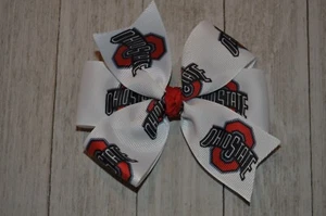 Fiocco per capelli college Ohio State Buckeyes Ohio State Bow - Foto 1 di 1