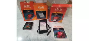 Star Raiders (Atari 2600, 1982) Game + Controller Complete w/ Big Boxes - Picture 1 of 2