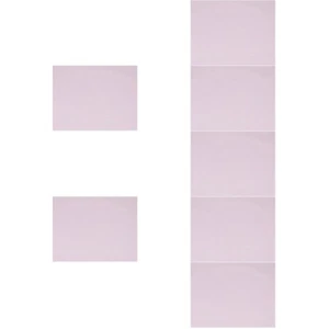 7 Pieces Stretch-Satin-Stoff Polyestergewebe Stickerei-Stoff Chiffon - Bild 1 von 12