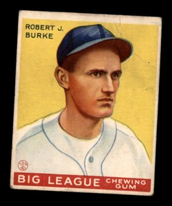 1933 Goudey #71 Robert Burke sehr guter Zustand - Bild 1 von 2