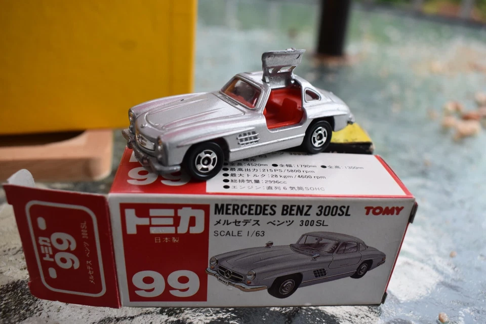Tomica 99 Mercedes Benz 1955 300 SL 1/63 nuevo en caja Foto 1 de 1