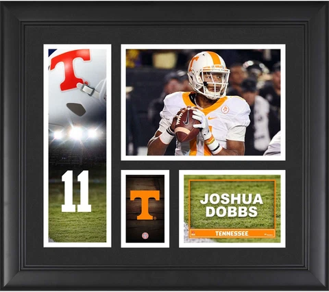 Joshua Dobbs Volunteers Framed 15x17 Player Collage - Fanatics Cover