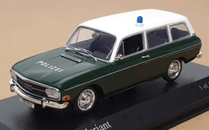 Minichamps escala 1/43 400 011390 - 1970 Audi 60 Variant Police - verde/blanco - Imagen 1 de 5
